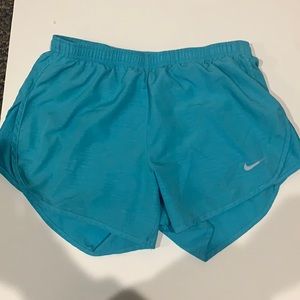 brand new electric blue nike shorts